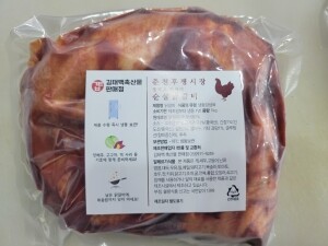 김태백축산물판매점 통째로닭갈비 1Kg